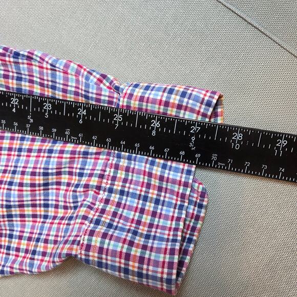 Polo Ralph Lauren 3XLT Plaid Cotton Button Down Shirt Long Sleeve Tall - Picture 11 of 15